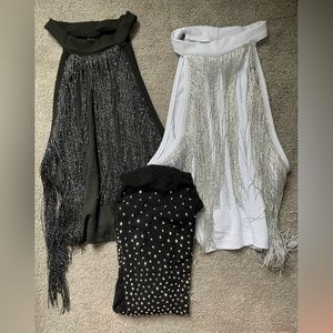 SHEIN glitter fringe rhinestone top lot size medium eras tour Taylor swift